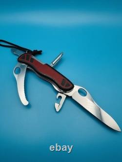 Rare VICTORINOX Dual Pro X Swiss Army Knife Multi Tool 111mm GRIP Red / Black