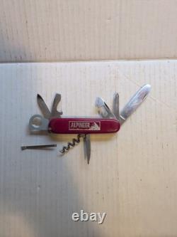 Rare Victorinox Alpineer Switzerland Stainless Rostfrei Officer Suisse Knife