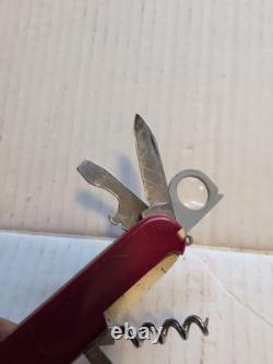 Rare Victorinox Alpineer Switzerland Stainless Rostfrei Officer Suisse Knife