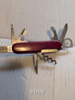 Rare Victorinox Alpineer Switzerland Stainless Rostfrei Officer Suisse Knife