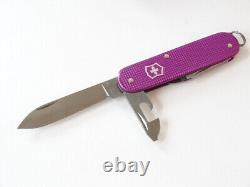 Rare Victorinox Cadet Orchid Violet Alox 2016 Limited Edition Swiss Army knife