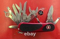 Rare Victorinox Delemont S54 85mm 10 Layer Swiss Army Knife Missing Mag Lens