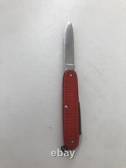 Rare Victorinox Farmer 93mm Red Alox Old Cross Swiss Army Knife