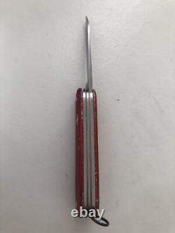 Rare Victorinox Farmer 93mm Red Alox Old Cross Swiss Army Knife