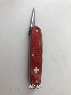 Rare Victorinox Farmer 93mm Red Alox Old Cross Swiss Army Knife Rare Victorinox Farmer 93mm Red Alox Old Cross Swiss Army Knife