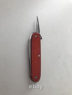 Rare Victorinox Farmer 93mm Red Alox Old Cross Swiss Army Knife
