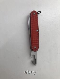 Rare Victorinox Farmer 93mm Red Alox Old Cross Swiss Army Knife