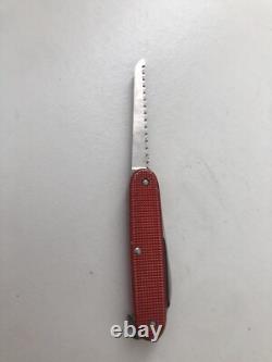 Rare Victorinox Farmer 93mm Red Alox Old Cross Swiss Army Knife