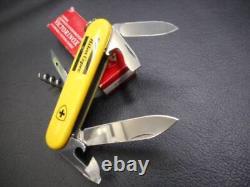 Rare Victorinox Multi Tool 3.3601-Swiss Army Knife Yellow