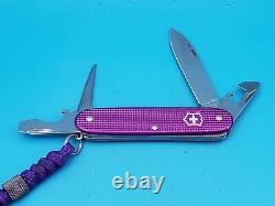 Rare Victorinox Pioneer Orchid Purple Alox 2016 Limited Edition Swiss Army Knife