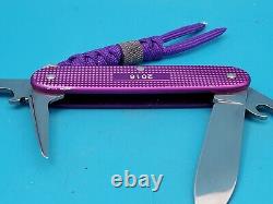 Rare Victorinox Pioneer Orchid Purple Alox 2016 Limited Edition Swiss Army Knife