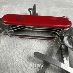 Rare Victorinox Survival SOS Kit XXL 1.8812 Vintage Swiss Army Knife Damage READ