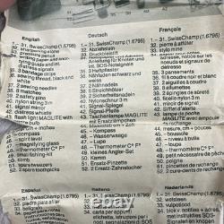 Rare Victorinox Survival SOS Kit XXL 1.8812 Vintage Swiss Army Knife Damage READ