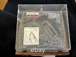 Rare Victorinox Swiss Army Swisstool Factory Locking Countertop Display Case NEW