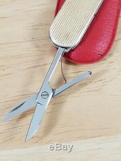 Rare Vintage 3 Grams 14k Gold Victorinox Ensign 58mm Swiss Army Knife Victoria