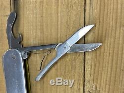 Rare Vintage 84mm VICTORINOX Alox Swiss Army Knife VOYAGEUR Scissors