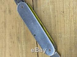 Rare Vintage 84mm VICTORINOX Alox Swiss Army Knife VOYAGEUR Scissors