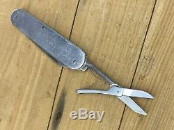 Rare Vintage 84mm VICTORINOX Alox Swiss Army Knife VOYAGEUR Scissors