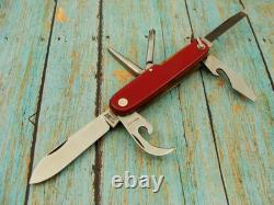 Rare Vintage Goldkrone Germany Swiss Army Scout Fishermans Pocket Knife Knives
