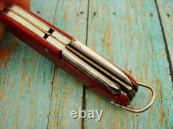 Rare Vintage Goldkrone Germany Swiss Army Scout Fishermans Pocket Knife Knives