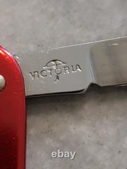 Rare Vintage Victorinox Victoria Duchess 58mm Swiss Army Knife Dogbone MINT