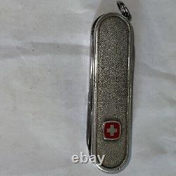 Rare/Vintage Wenger Delemont Tuxedo 65mm Swiss Army Knife (Sterling Silver)