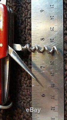 Rare Vintage Wenger Wengerinox Swiss Army Knife Multi Tool Pocket Knife Sak Tsa