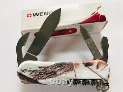 Rare Wenger Ap Snow 10 Evolution Swiss Army Knife 85mm Real Tree Nib