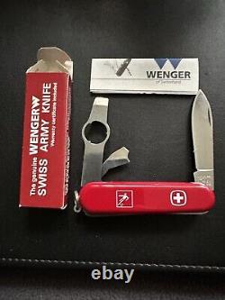 Rare Wenger Delemont Footballer 32 Swiss Army Knife (soccer)