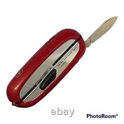 Rare Wenger Swiss Business Tool No. 60 Red Swiss Army Knife Never Used Stapler