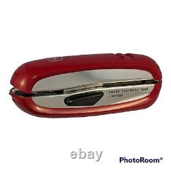 Rare Wenger Swiss Business Tool No. 60 Red Swiss Army Knife Never Used Stapler