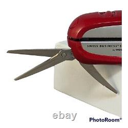 Rare Wenger Swiss Business Tool No. 60 Red Swiss Army Knife Never Used Stapler