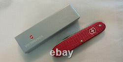 Rare and Collectible Victorinox Swiss Army Knife Red Alox Woodsman Brand New