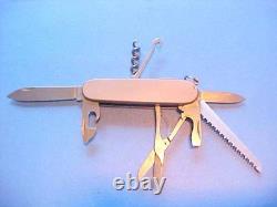 Read Victorinox Swiss Army Huntsman Pocket Knife Titanium Handle Sheath Extras