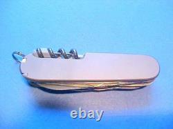 Read Victorinox Swiss Army Huntsman Pocket Knife Titanium Handle Sheath Extras