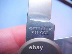 Read Victorinox Swiss Army Huntsman Pocket Knife Titanium Handle Sheath Extras