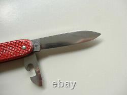 Red 1964 soldier alox model Swiss Army Military Knife Elsener Victoria 64 SAK
