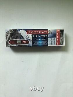 Red Victorinox Altimeter Swiss Army Knife SAK Translucent Ruby Very Rare