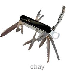 Refurbished Victorinox CHAMPION C 91mm Black Swiss Army Knife