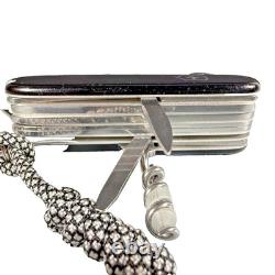 Refurbished Victorinox CHAMPION C 91mm Black Swiss Army Knife