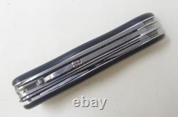 Retired Black Victorinox Atlas 111mm Swiss Army Knife Slide-Lock TSA Auction