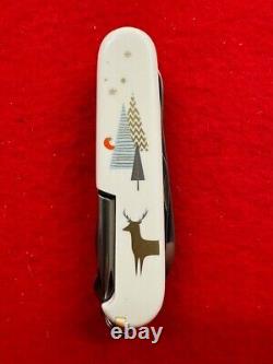 Retired Mint Victorinox 2019 Winter Magic Super Tinker Knife (103)