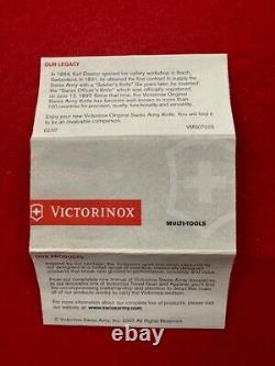 Retired Victorinox Soldier 61 Sak U. S. Final Production Run 2008 Mint (100)