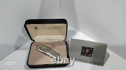 Retired Victorinox Sterling Silver Original Swirl Pattern Swiss Army Knife withBox