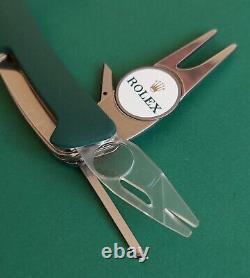 Rolex Swiss Army Golf Tool Ball Marker Knife