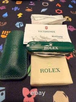 Rolex Swiss Army Knife Never Used With Box and Leather Sleeve