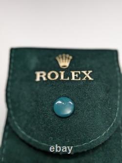 Rolex Victorinox Swiss Army Knife Green Full Set Box & Green Felt Pouch