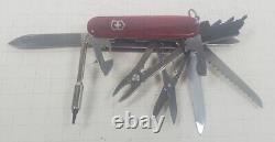 Ruby Victorinox Cybertool 41 Pocket Knife Swiss Army Multi-Tool Blades Folder