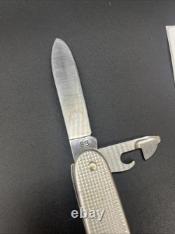 SAK 1983 Wenger Switzerland Delemont soldier alox Swiss Army Knife Messer 83