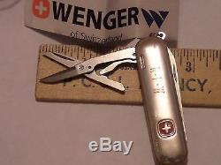 Sterling Silver Wenger Of Switzerland The Genuine Swiss Army Knife Momo Rpw